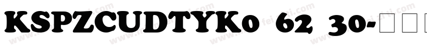 KSPZCUDTYK0 62 30字体转换